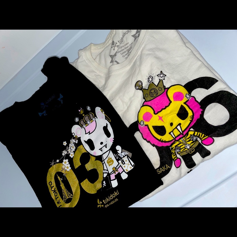 Tokidoki Bundle of 2 T-Shirts Womens M